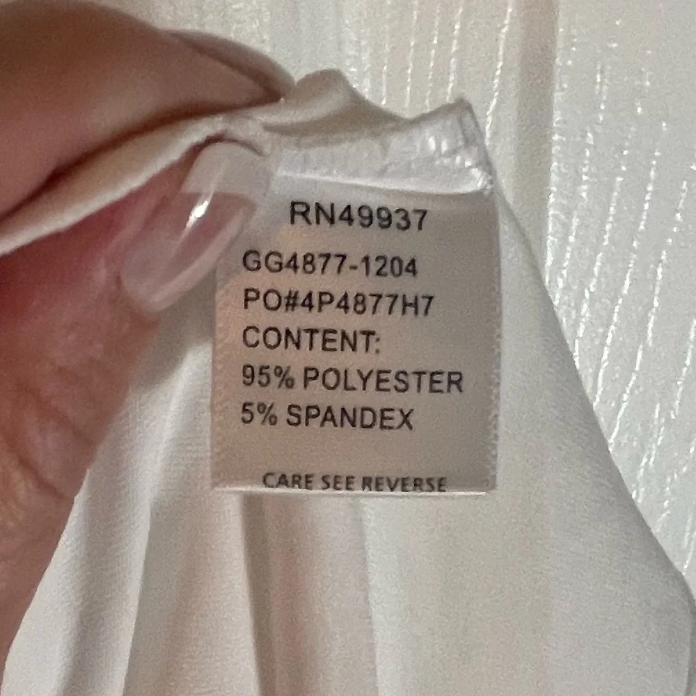 NWT: TAIL WHITE LABLE White Mini Skort Size Large UPF 50 - Picture 7 of 8